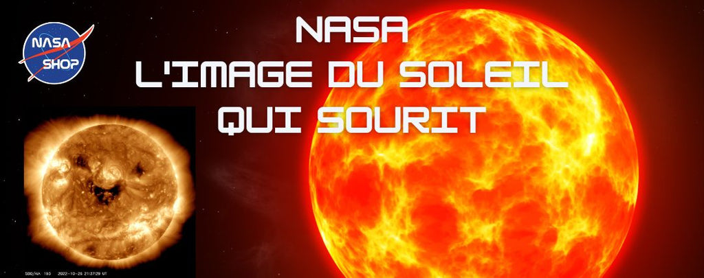 LA NASA DÉVOILE UNE IMAGE DU SOLEIL EN TRAIN DE SOURIRE !