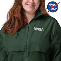 Coupe vent NASA - Imperméable avec fermeture zippée