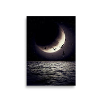 Photo de la lune au format a1