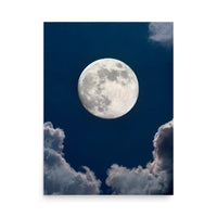 Poste de la lune format 18x24