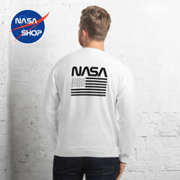Sweat blanc nasa