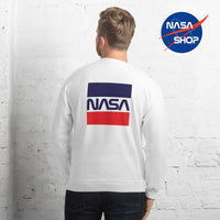 Sweat de l'espace nasa blanc