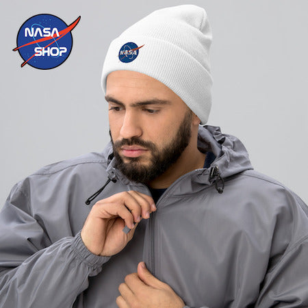 Bonnet NASA Meatball Blanc ∣ NASA SHOP FRANCE®