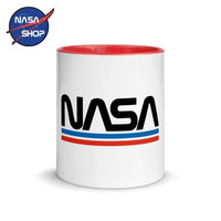 Mug de la NASA Noir, Bleu et Rouge ∣ Nasa Shop France
