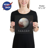 Poster de la planète pluton en 10 x 10 pouces ∣ NASA SHOP FRANCE®