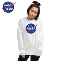 Pull NASA Femme Original - Blanc