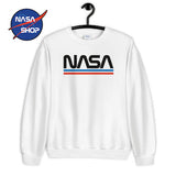 Pull NASA Homme Blanc ∣ NASA SHOP FRANCE®
