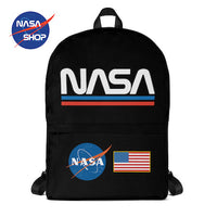 Sac à dos NASA Noir avec logo ∣ SHOP FRANCE®