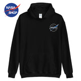 Sweat à capuche NASA Noir ∣ SHOP FRANCE®