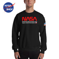 NASA SHOP FRANCE® ∣ Sweat NASA Noir Worm