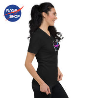 T-Shirt NASA Femme Noir - Logo NASA ∣ NASA SHOP FRANCE®