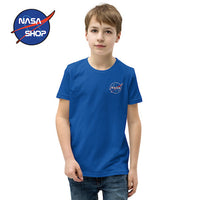 T Shirt NASA Garçon Bleu ∣ NASA SHOP FRANCE®