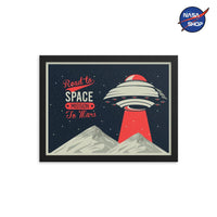 Tableau de l'espace - Planète MARS ∣ NASA SHOP FRANCE®