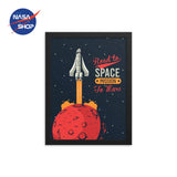 Tableau de l'espace mural - Mars - 30x40 ∣ NASA SHOP FRANCE®