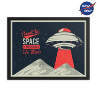 Tableau de l'espadce Planète Mars ∣ NASA SHOP FRANCE®