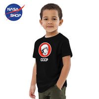 Tshirt Garçon NASA NOIR Gagarine