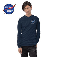 T Shirt à manche longue NASA Bleu ∣ NASA SHOP FRANCE®