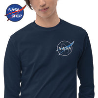 T Shirt à manches longues NASA Marine ∣ NASA SHOP FRANCE®