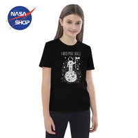 TShirt NASA Noir Fille ∣ NASA SHOP FRANCE®