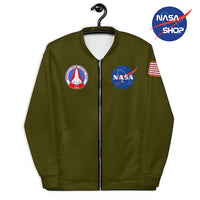 Veste Bombardier Kaki ⣠NASA SHOP FRANCEŸ