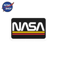 Patch NASA Worm - Brodé avec fond noir ∣ Nasa Shop France