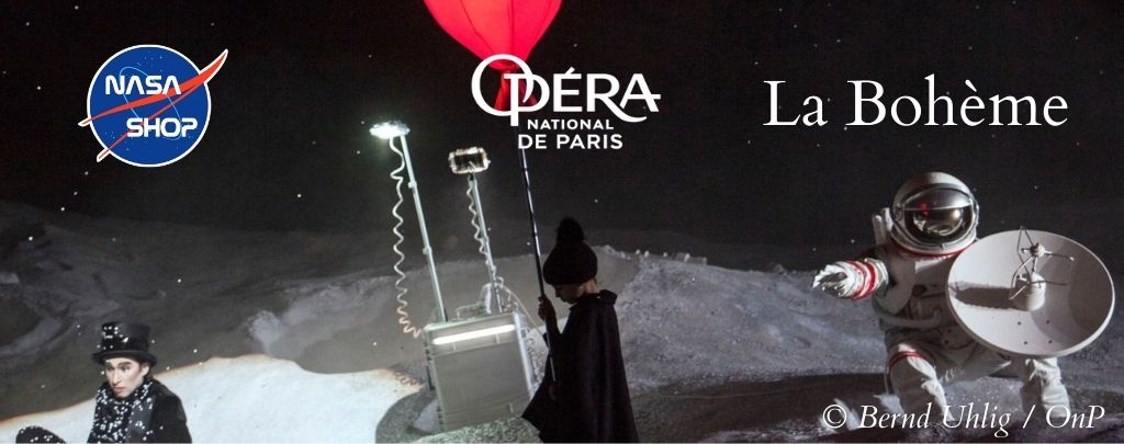 Nasa Shop France et l'Opéra de Paris pour 'La Bohème'