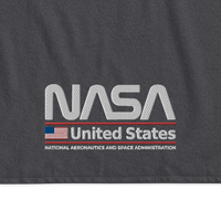 Serviette de BAIN à l'effigie de la NASA : Serviette de qualité supérieure : Gris foncé La serviette de bain haut de gamme exclusive 