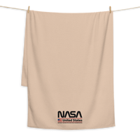 Serviette de plage NASA couleur Sable de qualité supérieur - 100 x 210 cm