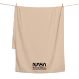 Serviette de plage NASA couleur Sable de qualité supérieur - 100 x 210 cm