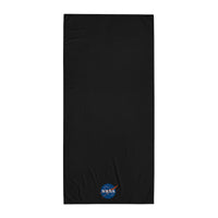 Serviette de plage NASA avec le logo "Meatball" Noire