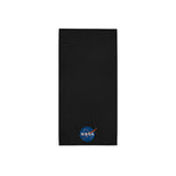 Serviette de plage NASA "Meatball" Noire disponible en 3 tailles : 70x140 100x210 et 50x100
