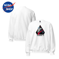 Sweat Artemis 2 blanc 2026  impression dtflex 50% coton 50% polyester