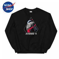 Sweat NASA ARTEMIS 2 - MISSION 2026 - Couleur Noir