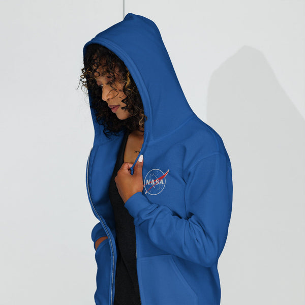 Sweat à capuche NASA Brodé │ Zippé │ Unisexe