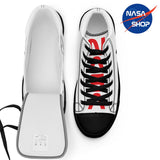 Basket à l'effigie de la NASA OFFICIEL pour homme coloré et disponible de la taille 37 à 48