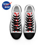 Basket nasa homme avec le logo worm sur les cotés et sur la languette supérieur