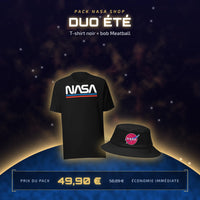 Pack Duo Été NASA à 49,90 € au lieu de 58,89 €