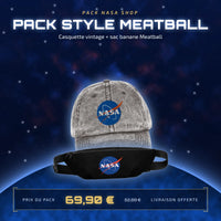 Pack Style Meatball NASA à 69,90 € au lieu de 82,80 €, livraison offerte dès 59 €