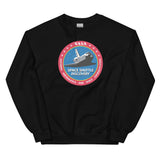 Sweat NASA Discovery noir, vue de face