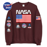 Achat Sweat NASA Marron ∣ NASA SHOP FRANCE®