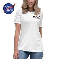 Acheter Tshirt Femme NASA Blanc ∣ NASA SHOP FRANCE®