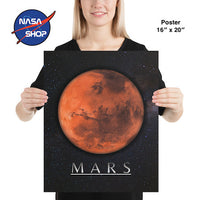 Affiche de mars en 16 x 20 pouces ∣ NASA SHOP FRANCE®