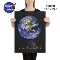 Affiche planète terre ∣ NASA SHOP FRANCE®