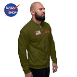 Bomber NASA Kaki pour les Hommes ∣ NASA SHOP FRANCE®