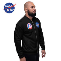 Bomber NASA Noir pour les Hommes ∣ NASA SHOP FRANCE®