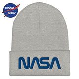 Bonnet gris Nasa Worm ∣ NASA SHOP FRANCE®