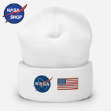 Bonnet NASA Blanc Meatball USA ∣ NASA SHOP FRANCE®