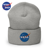 Bonnet NASA Gris Insignia Meatball ∣ NASA SHOP FRANCE®