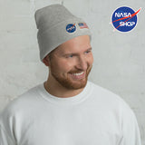 Bonnet NASA Gris Meatball USA ∣ NASA SHOP FRANCE®