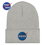 Bonnet NASA Gris Meatball ∣ NASA SHOP FRANCE®